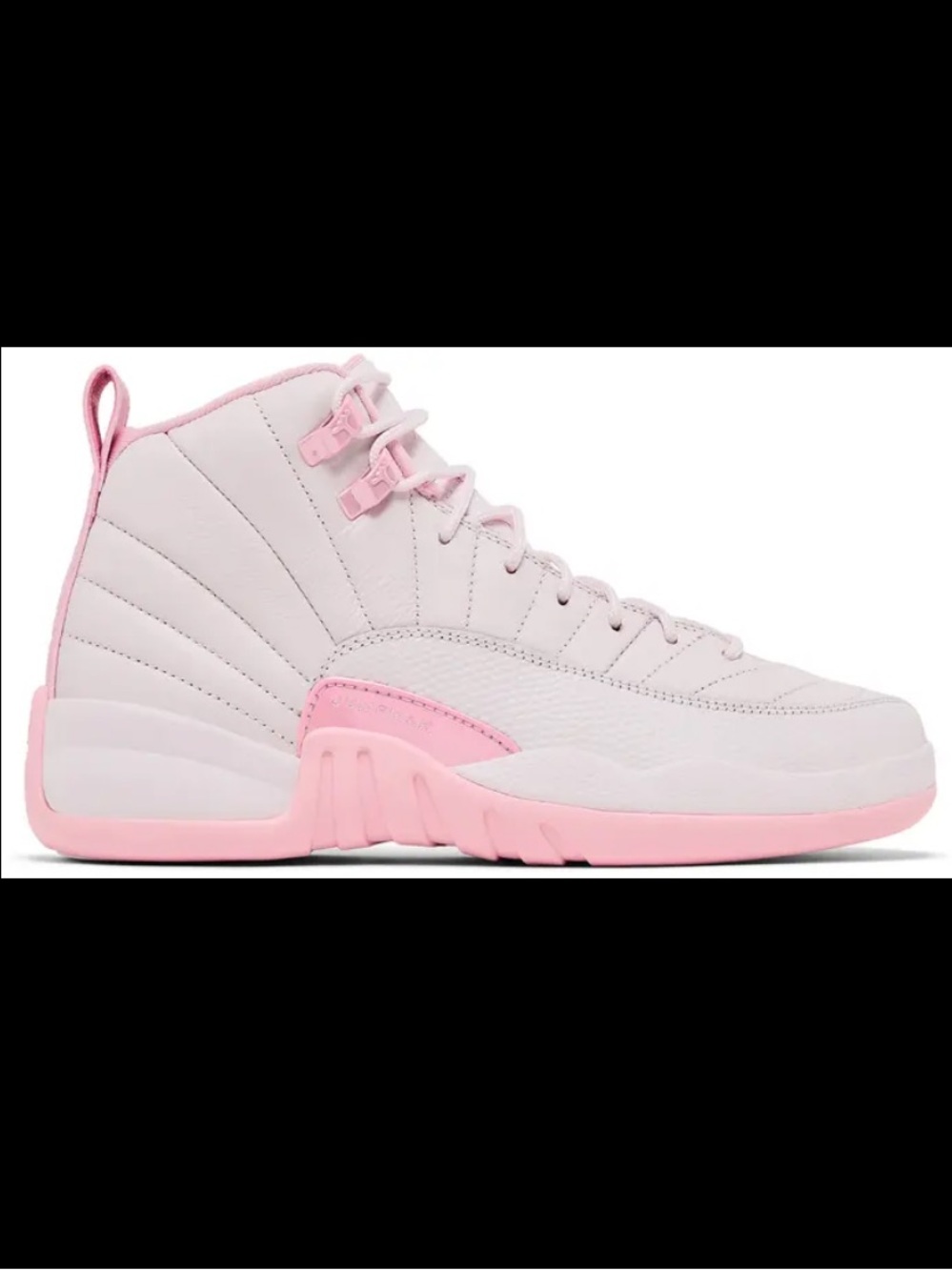 Girls Pink Jordan 12s